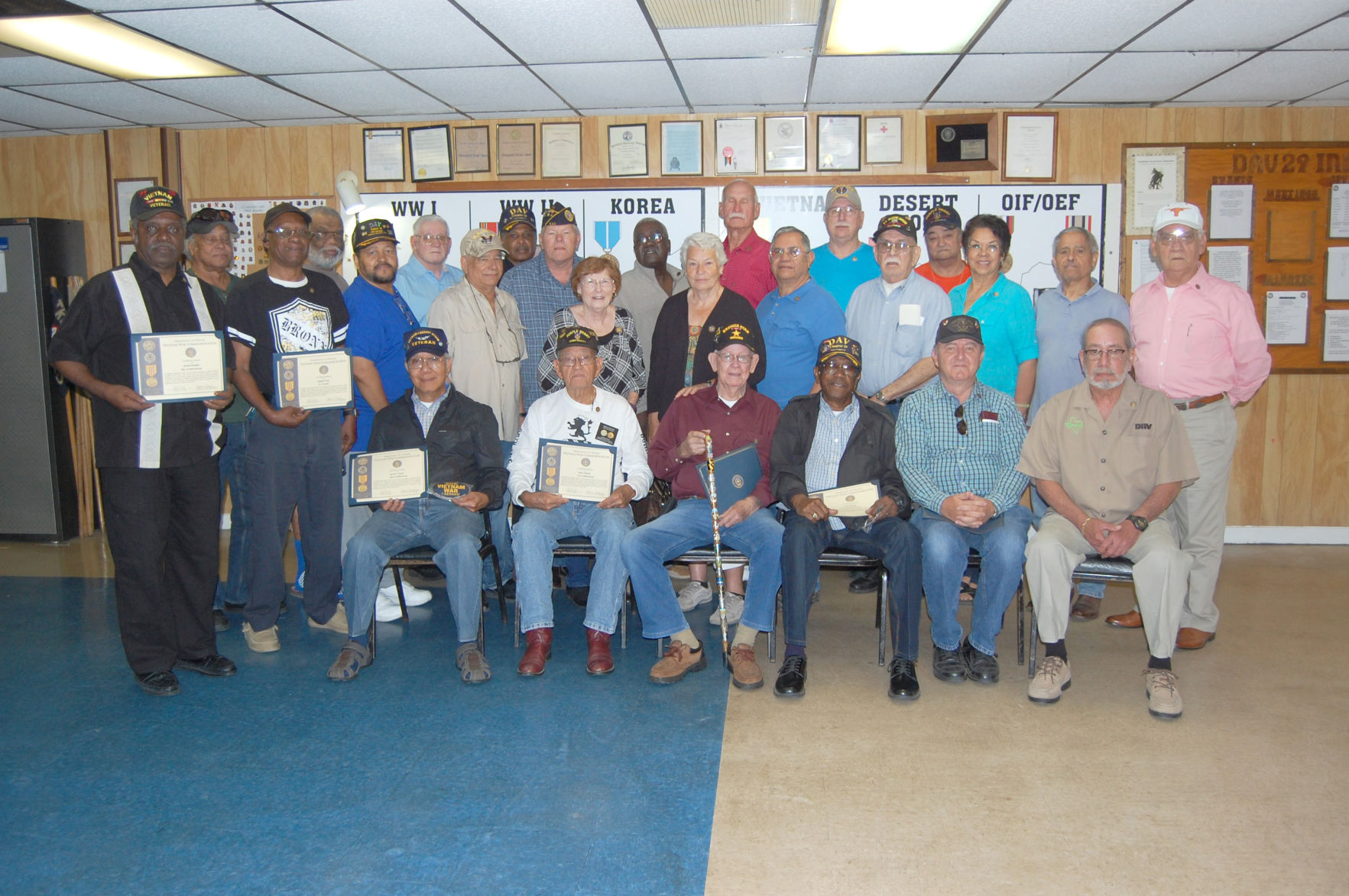 Vietnam veterans honored